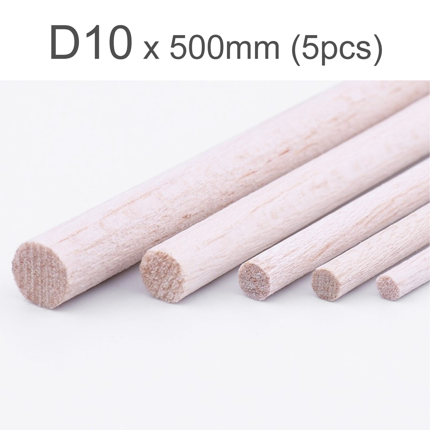 Circular wooden stick