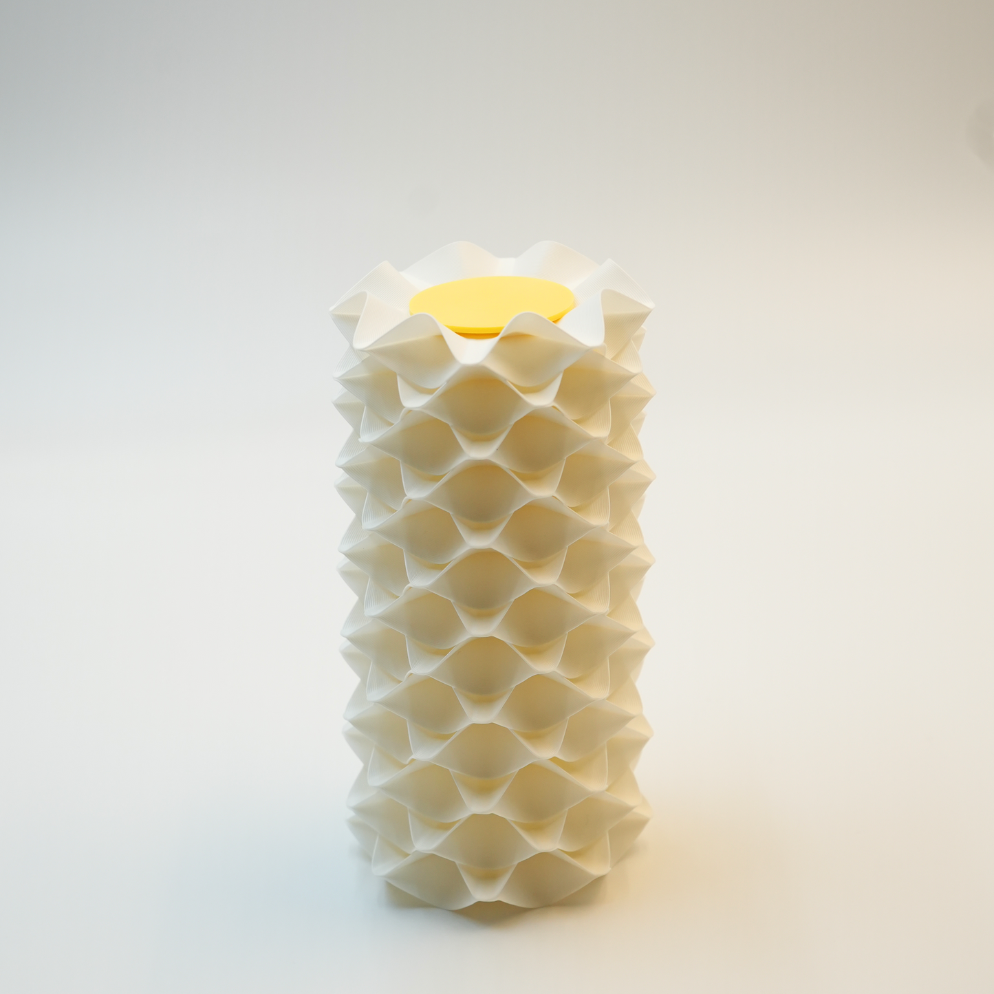 Oscilla | Lemon Yellow Core | Ivory White Shade