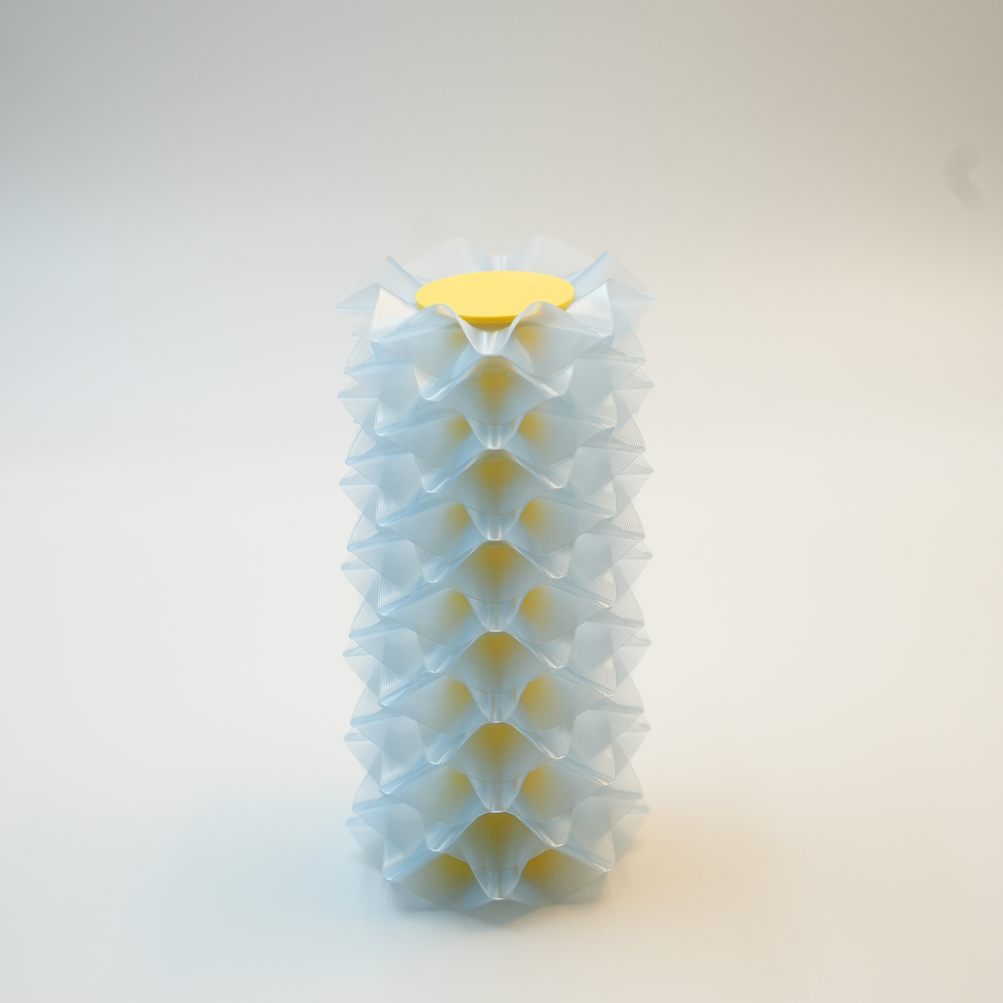 Oscilla | Lemon Yellow Core | Ice Blue Shade