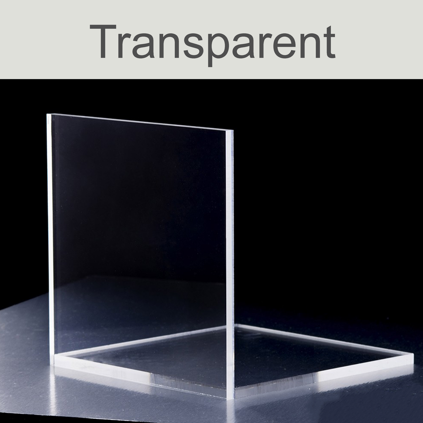 Transparent acrylic | Paper protection film