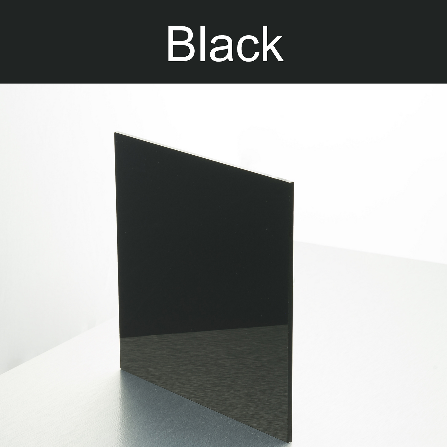Black acrylic | Paper protection film