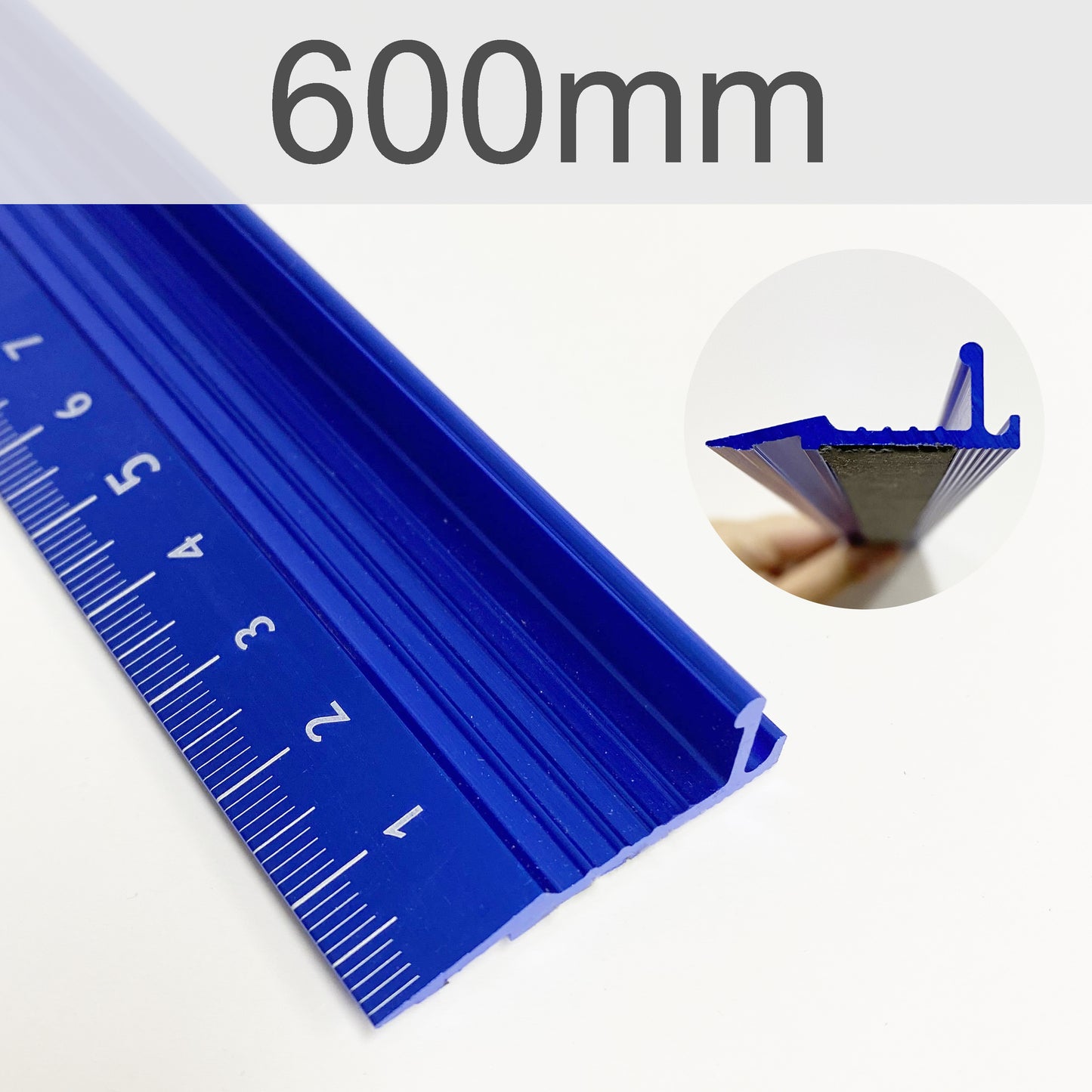 Aluminium safety ruler