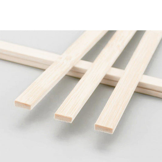 Rectangular bamboo stick