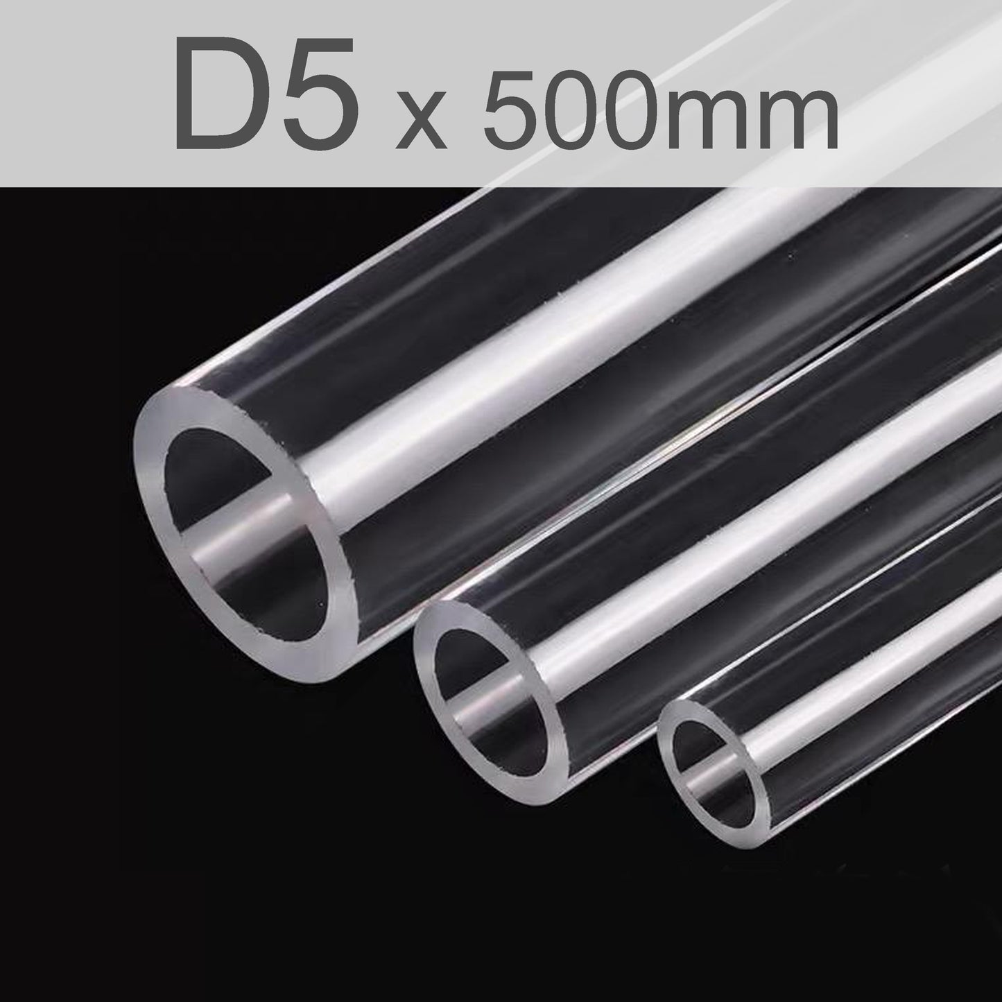 Circular transparent PC tube
