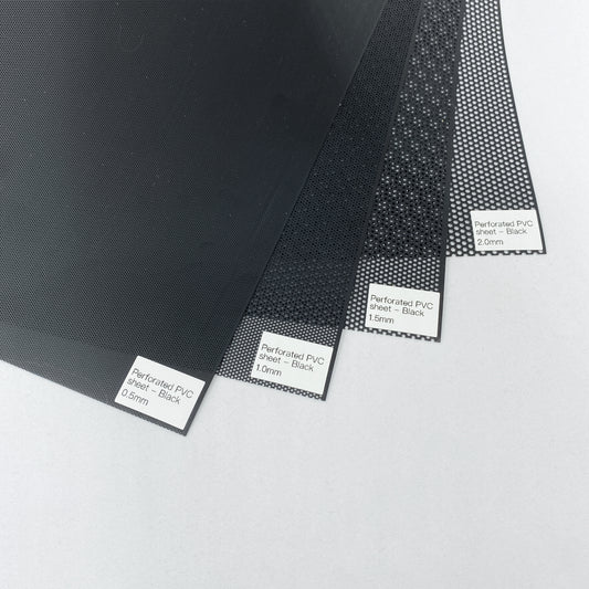 Perforated PVC sheet