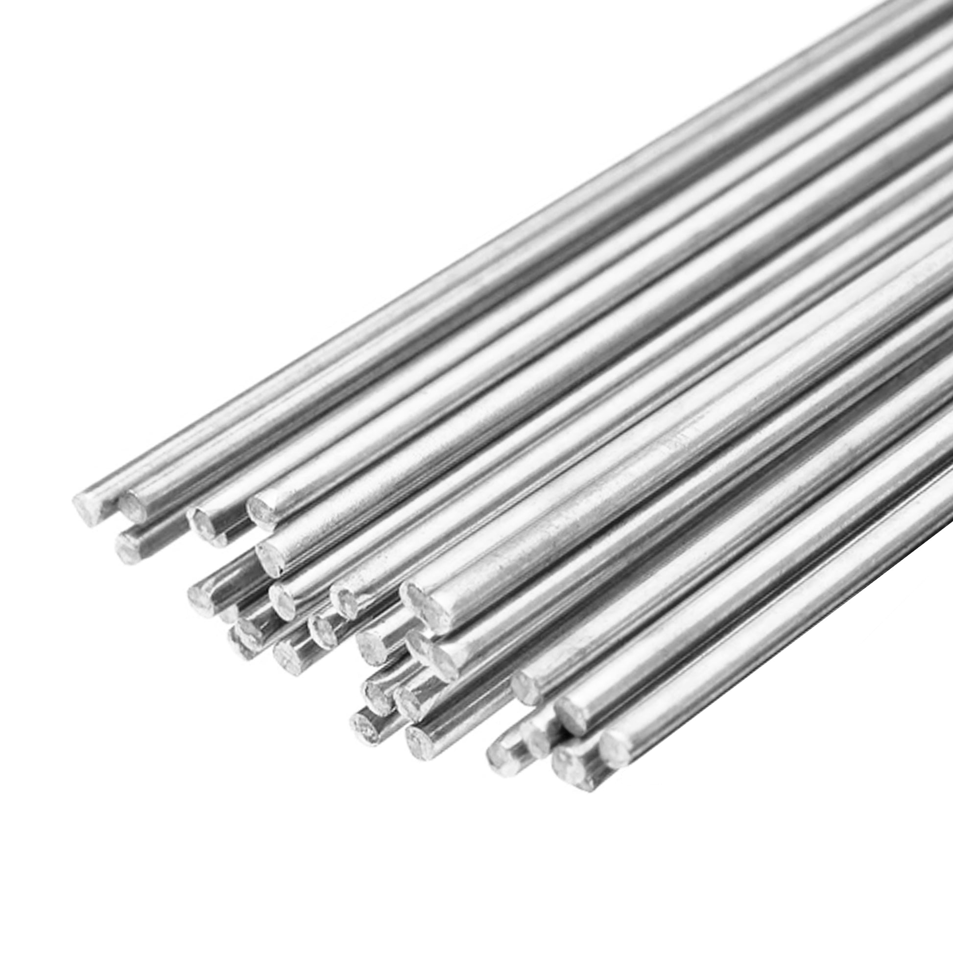 MOKOVI 16 Inches Long 3/4"" Diameter 304 Stainless Steel Solid Round Rod For,Metal Solid Shaft Rods,for DIY Craft & Metal Working - 1pcs