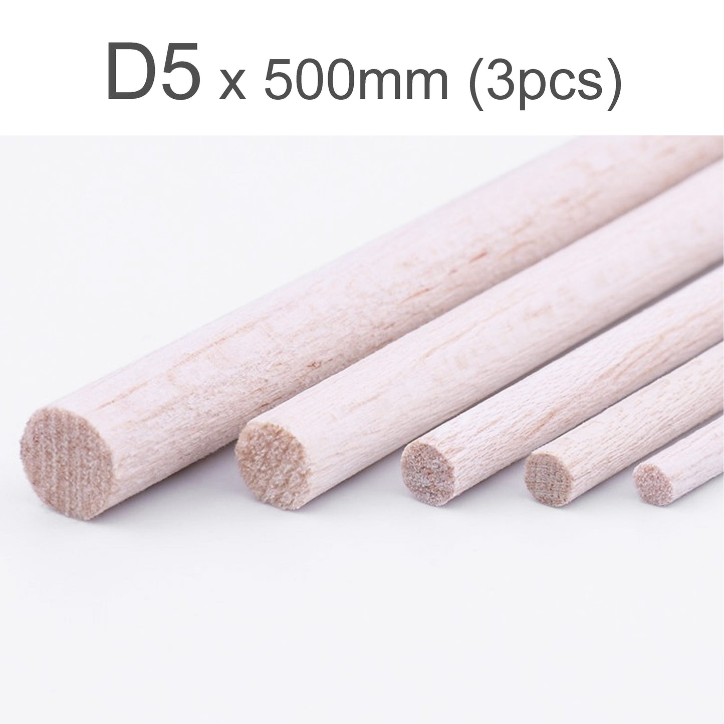 Circular wooden stick